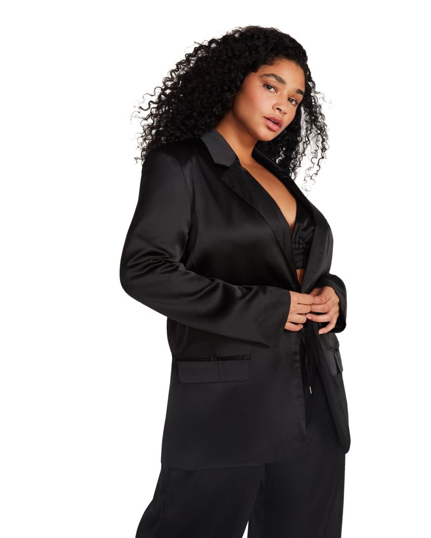 Chaquetas Steve Madden Audrey Mujer Negras | ES IE3694